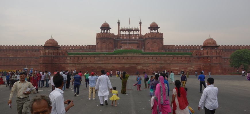 Delhi - Red fort Outside 3